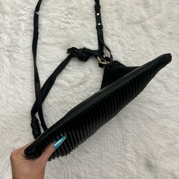 Jason Wu Corrie Pleated Leather Shoulder/Crossbody Bag! VGUC - Picture 8 of 15